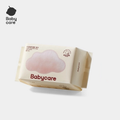 Babycare Baby Facial Cotton Tissue, 80 Sheets, Thickened Disposable Face Cloth for Newborn & Baby Hand and Face