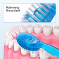 5‑in‑1 Portable Disposable Travel Toothbrush, 26 Pack No‑Rinse Oral Care