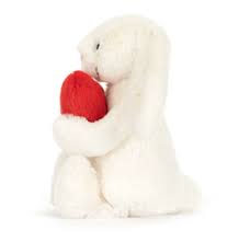 Jellycat Bashful Red Love Heart Bunny size 31cm
